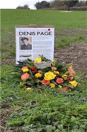 Commemoration of WW2 pilot